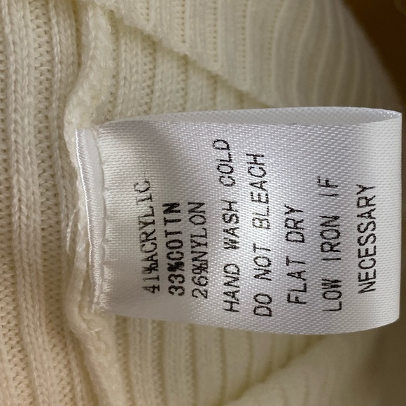 Nasty Gal Cream Flare Sleeve Sweater Dress - Picture 14 of 14